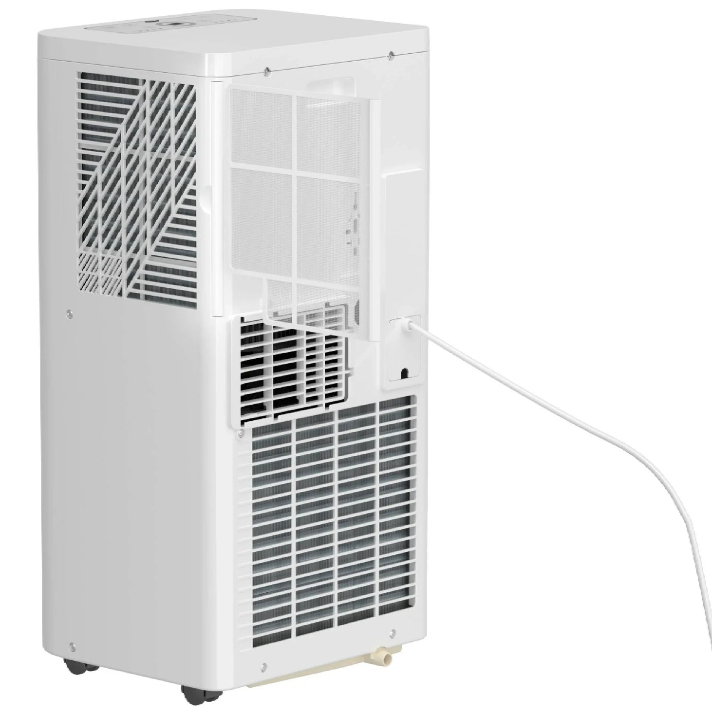 KISSAIR 5,000BTU (8,000BTU ASHRAE) Portable Air Conditioner, Dehumidifier, Fan, 3 in 1 AC with 24-Hour Timer