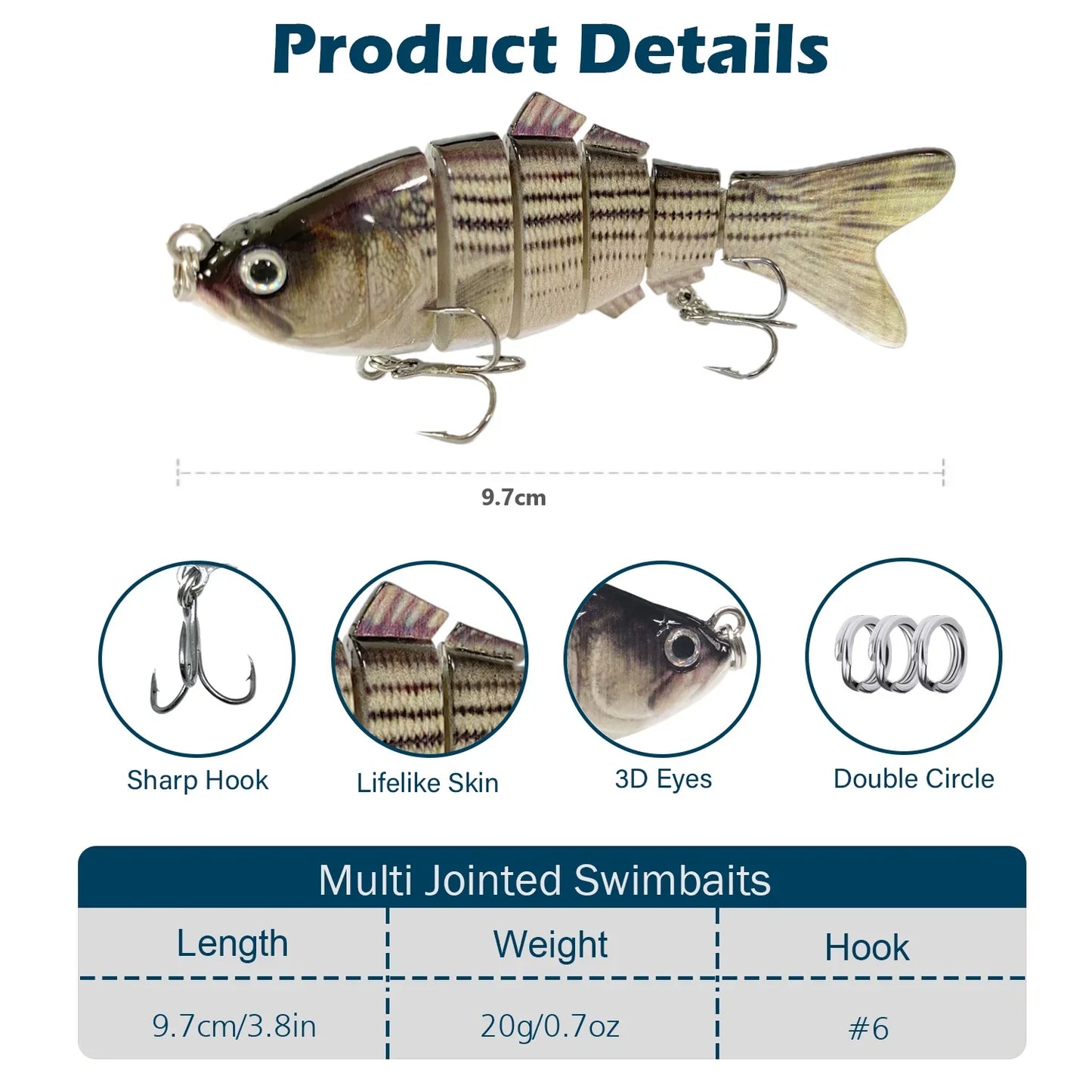 Luxvie 300Pcs Fishing Lures Kit for Bass, Freshwater Frog Lure with Free Tackle Box, Fishing Lure Set Including Combo Swimbaits, Crankbaits, Spinnerbaits, Plastic Worms, Jigs, Topwater Lures