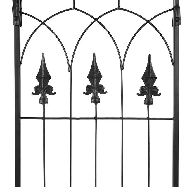 SalonMore Metal Garden Arch 6.8 Ft Garden Arbor for Climbing Plant Outdoor Wedding