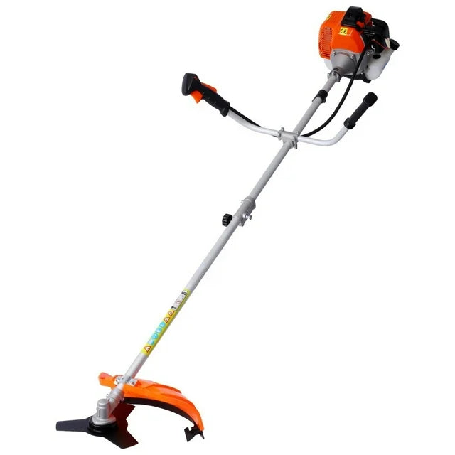 Ktaxon 52cc Weed Eater/Wacker Gas Powered, 2 in 1 String Trimme, with 10'' Brush Cutter, Rubber Handle & Shoulder Strap Included