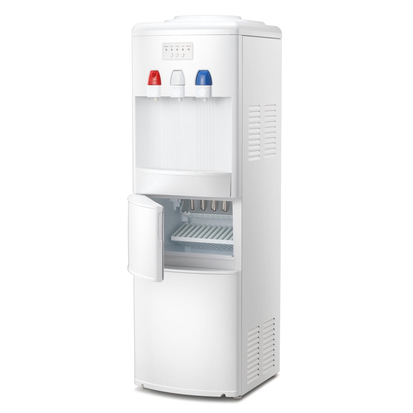 Havato 3 in 1 Water Dispenser with Ice Maker Top Loading for 5 Gallon, Child Lock