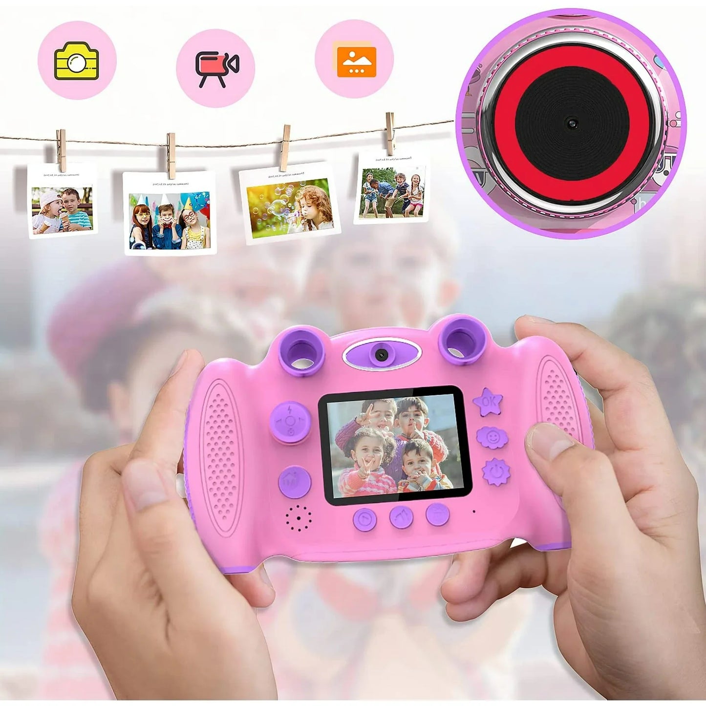 CAMPARK 32GB SD Card Class 10 Memory Card High Speed Full HD Video for Trail Game Camera, Hunting Camera, Dash Camera, Security Camera, Action Camera, Digital Camera, Kids Video Camera