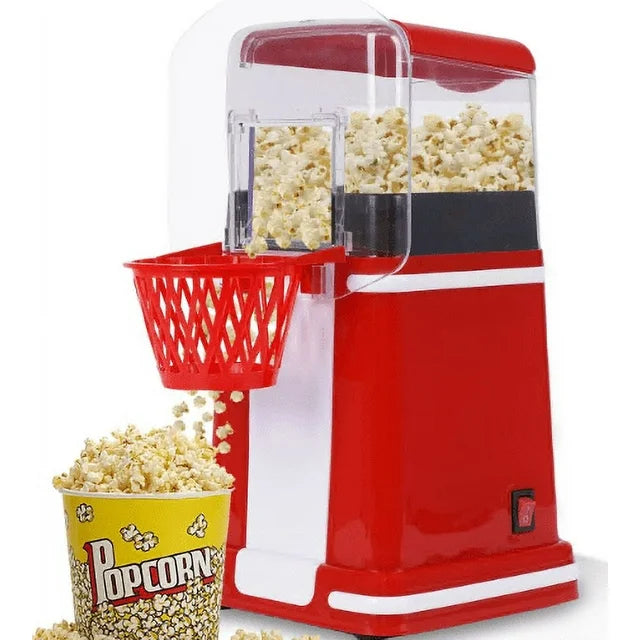 VAVSEA Popcorn Popper, Retro Popcorn Maker,Electric Popcorn Machine