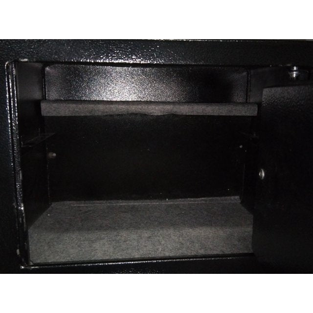 TNTANTS 1.5 Cuft Safe Box, Digital Keypad Home Safe With Fireproof Waterproof Bag & Adjustable Shelf, Security Safe for Money Business Office Black