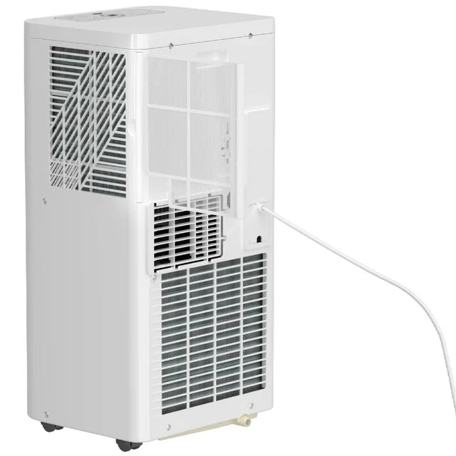 KISSAIR 5,000BTU (8,000BTU ASHRAE) Portable Air Conditioner, Dehumidifier, Fan, 3 in 1 AC with 24-Hour Timer
