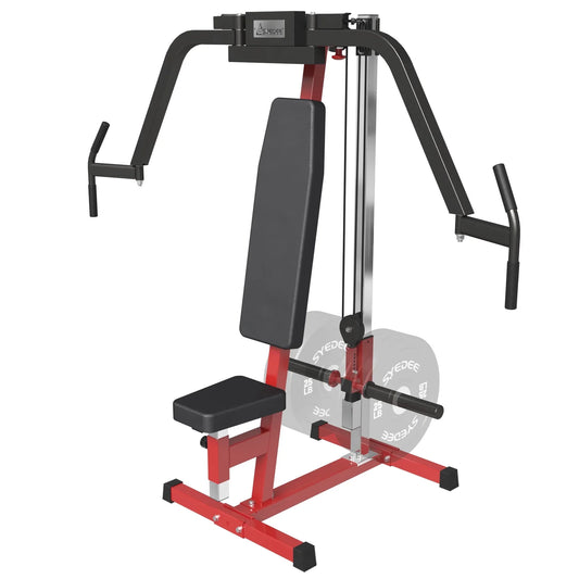Syedee Chest Fly and Reverse Delt Machine, 400 LBS Upper Body Specialty Machine,Plate-Loaded PEC Fly Machine for Pectoral and Rear Deltoid for Home Gym