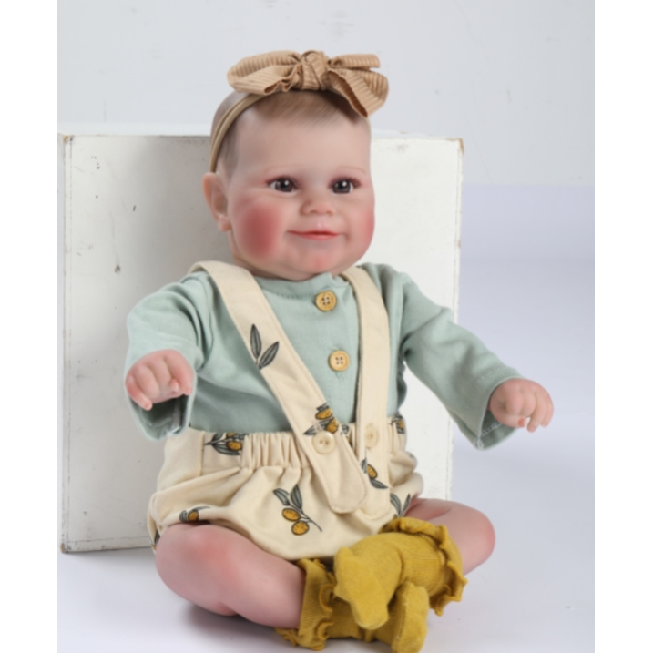Ktaxon 23" Full Body Silicone Reborn Baby Sleeping Doll Soft Vinyl Lifelike Newborn Boy