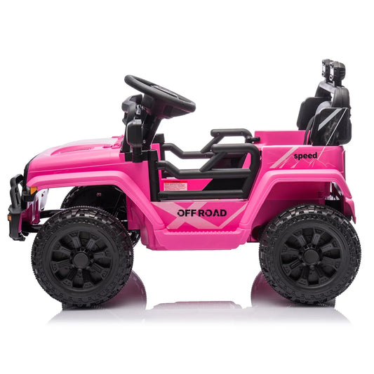 Ktaxon 24V Ride On Car, Ride On Toys for Child, Pink