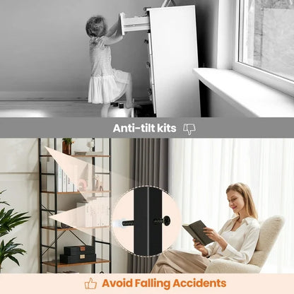 EverPick 5 Tiers Bookshelf, Classically Modern Book Shelf, Book Rack, Storage Rack Shelves in Living Room/Home/Office - Brown