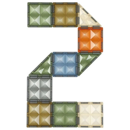 Magnetic Tiles, 57PCS Magnetic Blocks with 2 Cars, Magnet Tiles 3D Clear Building Blocks Set, STEM Sensory Educational Toys Gift for Toddlers Kids Boys 3 4 5 6 7 8 9+ Year Old