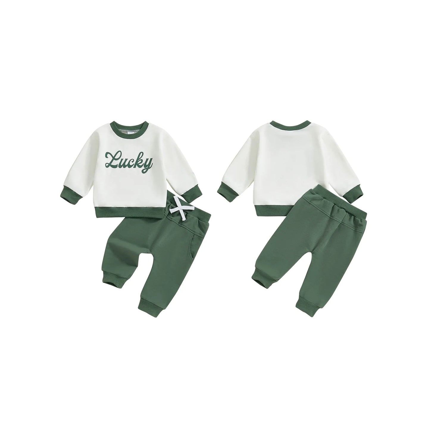 Peyakidsaa Toddler Baby Boy Clothes Long Sleeve Tops and Pants Outfit Sets Sweatsuits Outfits