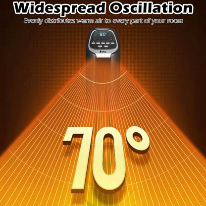 Ktaxon 1500W Portable Tower Space Heater with Remote , White