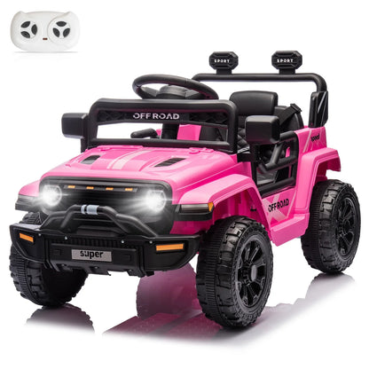 Ktaxon 24V Ride On Car, Ride On Toys for Child, Pink
