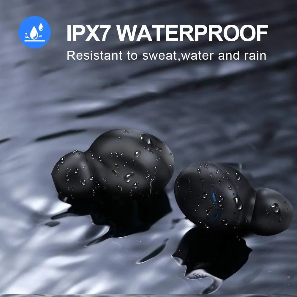 Wireless Earbuds, Bluetooth 5.1 Earbuds with 140H Playtime, Bluetooth Headphones Noise Cancelling Stereo Bass Wireless Ear... Wireless Earbuds, Bluetooth 5.1 Earbuds with 140H Playtime, Bluetooth Head