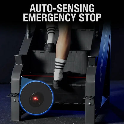 syedee Stair Stepper with LED Screen, Stepmill Exercise Machine with 12 Workout Programs, 441LBS Step Machine, 24-164 Steps/Minute(Black)