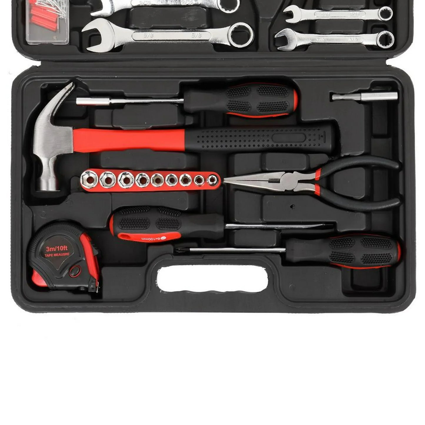 Ktaxon 221 Piece Hand Tool Set, Household Repair Tools, Includes Screwdriver