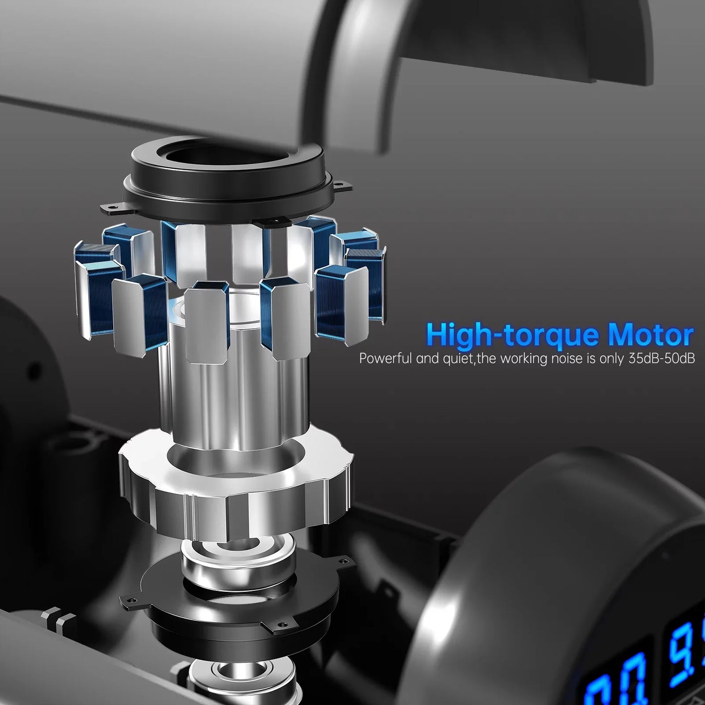 Muscle Massage Gun Handheld Deep Tissue Massager Electric Quiet Portable Massaging Gun 99 Speed Adjustable Professional Fascia Gun for Sore Muscle and Stiffness