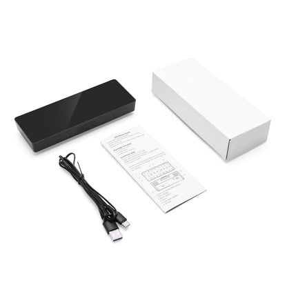 ARCTICICE LED Digital Clock with 5 Setting Modes, USB & Battery Powered Sunrise Alarm Clock for Bedroom Home Decor Teen Boy Girl Gifts, White Light