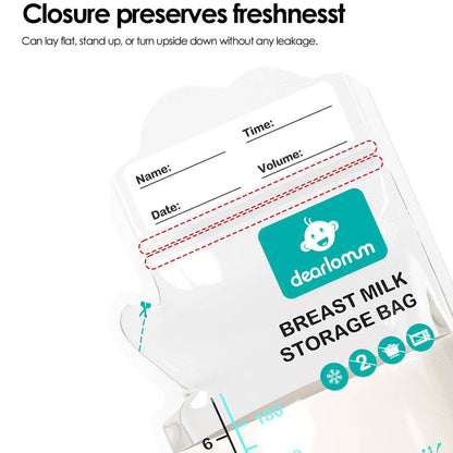 Portable Anti-Back Flow, 4 Modes & 9 Levels, LED Display, 10 Milk Storage Bags for Travel & Home