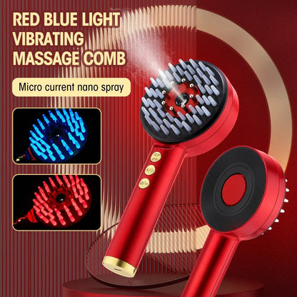 Laser Hair Growth Comb, Micro Current Scalp Massager for Hair Growth, Electric Massage Steam Hair Comb