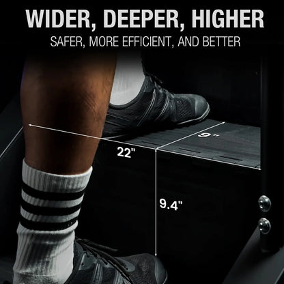 syedee Stair Stepper with LED Screen, Stepmill Exercise Machine with 12 Workout Programs, 441LBS Step Machine, 24-164 Steps/Minute(Black)