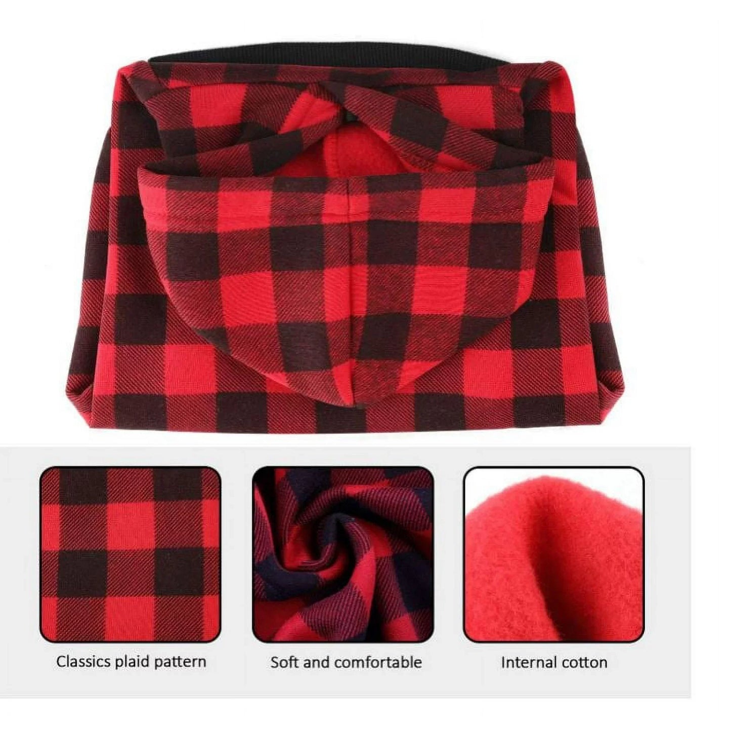 GreenJoy Dog Hoodie Sweatshirt Sweater for Extra Small Dogs Cat Puppy Clothes Coat Warm and Soft