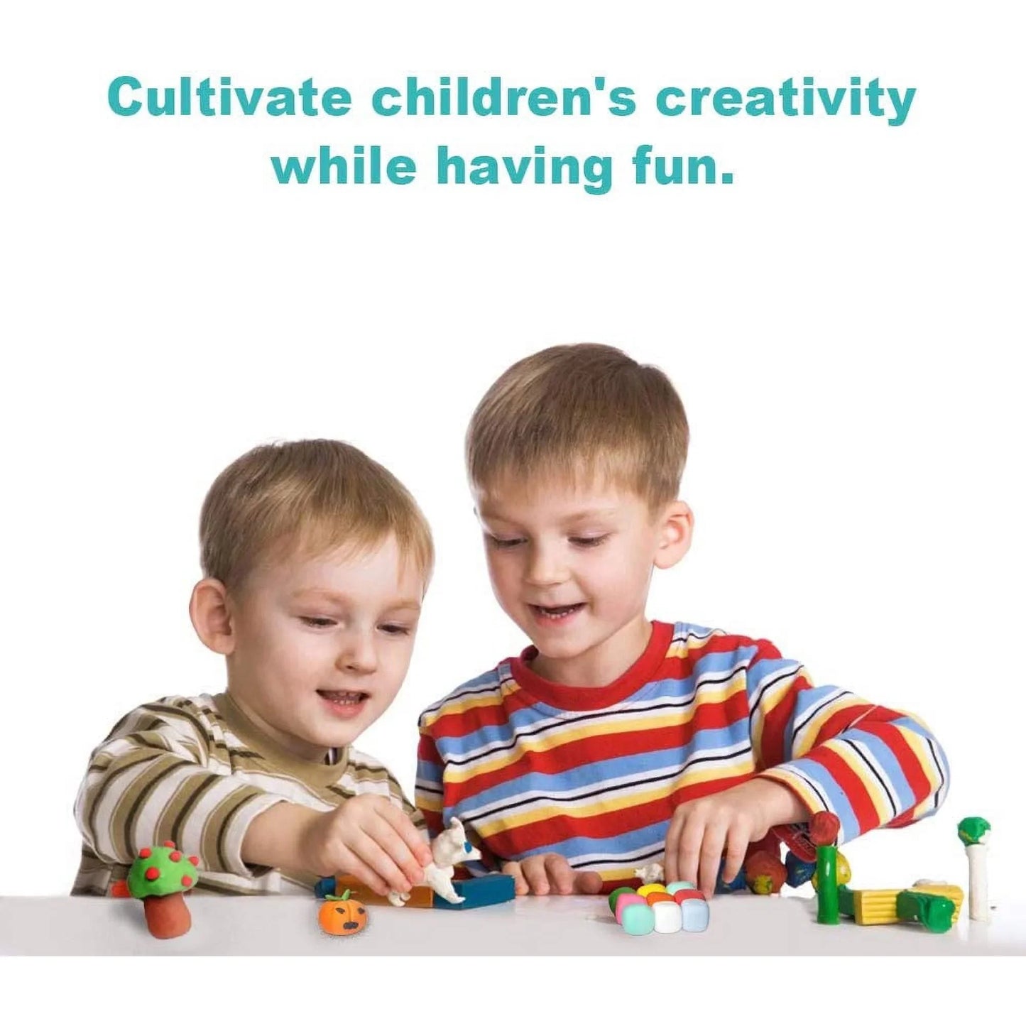 Tomorotec 33 Colors Air Dry Polymer Clay Super Soft, Ultra Light Foam Clay for Children Non-Toxic Eco-Friendly Magical Modeling Clay with Tools Set