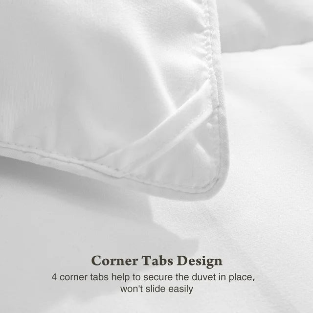 EverPick Four Season Universal Down Comforter- Soft and Fluffy Bedding, Skin-friendly Lightweight and Luxurious Down Comforter (White,88x88 inches)