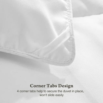 EverPick Four Season Universal Down Comforter- Soft and Fluffy Bedding, Skin-friendly Lightweight and Luxurious Down Comforter (White,88x88 inches)