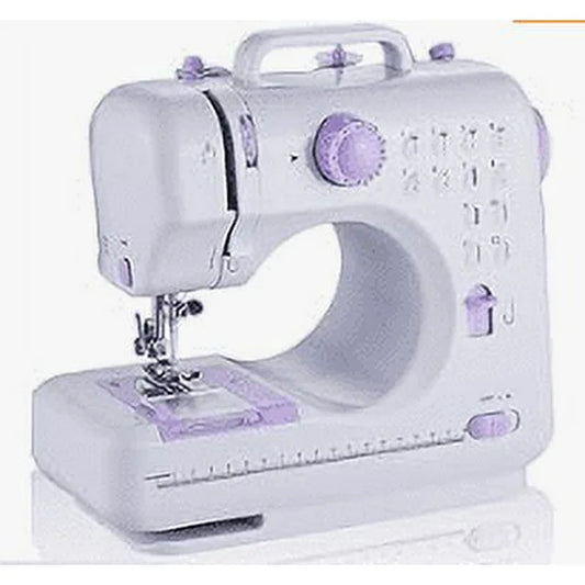 Sewing Machine Portable Electric Sewing Machine for beginners with Foot Pedal，Light， Simple