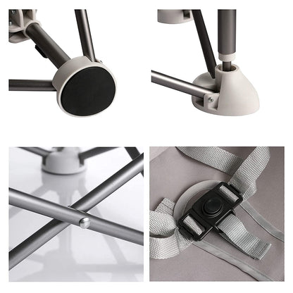 Portable Baby Seat Travel| Compact Fold with Straps for Indoor/Outdoor Use| Great for Camping