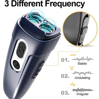 Dog Barking Control Devices Dual Sensor Anti Barking Device, Ultrasonic Dog Bark Deterrent Rechargeable/LED Flashlight, Dog Barking Deterrent Dog Whistle with Dog Training Behavior Aids 25 feet Range