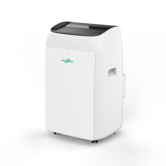 Hycean Portable Air Conditioners, 12,000 BTU AC Unit for Bedroom with Drainage-free Cooling, 48dB Quiet, APP/Voice/Remote Control, 24h Timer with Fan & Dehumidifier, White