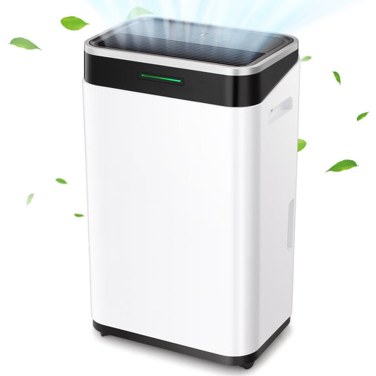 KISSAIR 15 Pint Dehumidifiers, 1000 Sq. Ft Dehumidifier with Drain Hose, 1.72 Gallon Water Tank, 3 Operation Modes, 24H Timer, Portable Dehumidifier for Basement/Bathroom/Laundry Room