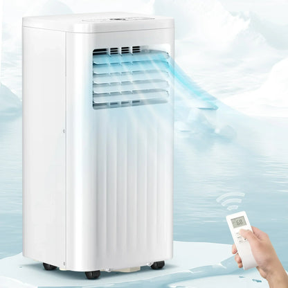 KISSAIR 5,000BTU (8,000BTU ASHRAE) Portable Air Conditioner, Dehumidifier, Fan, 3 in 1 AC with 24-Hour Timer