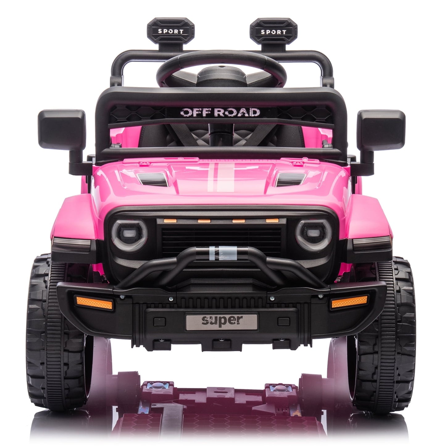 Ktaxon Ride On Car 12V 4.5AH, Ride On Toys for Child, Pink