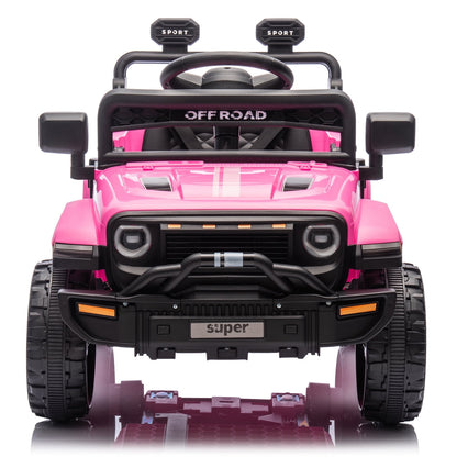 Ktaxon Ride On Car 12V 4.5AH, Ride On Toys for Child, Pink