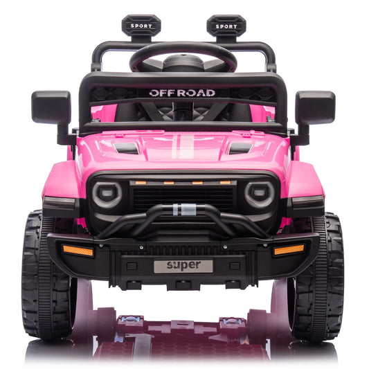 Ktaxon Ride On Car 12V 4.5AH, Ride On Toys for Child, Pink