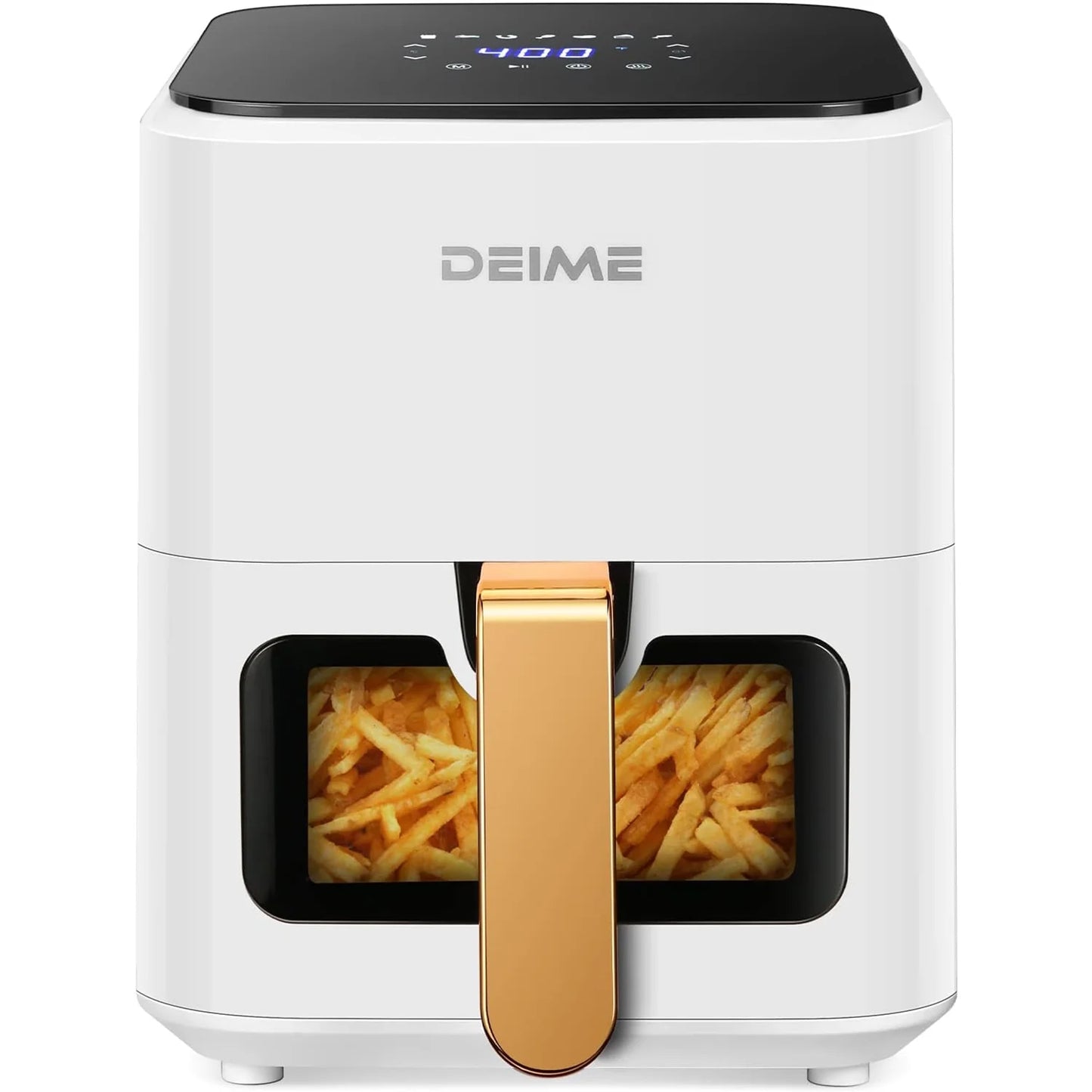 PRIJESSE Deime 4.2 qt Air Fryer, White - Digital LCD