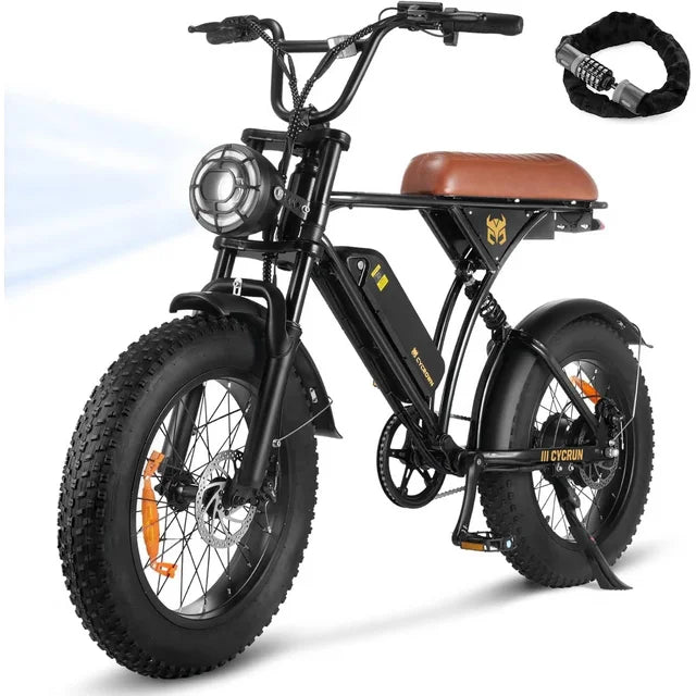Skeri Electric Bike for Adults,Peak 1000W/1500W Motor,20/28MPH 55-150Mile ebikes for Adults with 10.4AH/13AH/26AH Battery,20" Fat Tire Electric Dirt Bike Commuting Off Road Ebike, UL2849