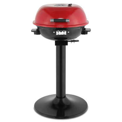 Ktaxon Electric Grill Smoker 1600W Outdoor/Indoor Standing Grill with Removable Non-Stick Warming Rack