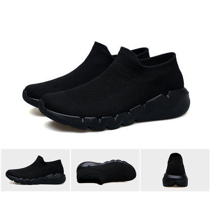 LASUDRAA Women Walking Shoes Casual Slip on Tennis Sneakers Comfort Athletic Gym Shoes for Ladies