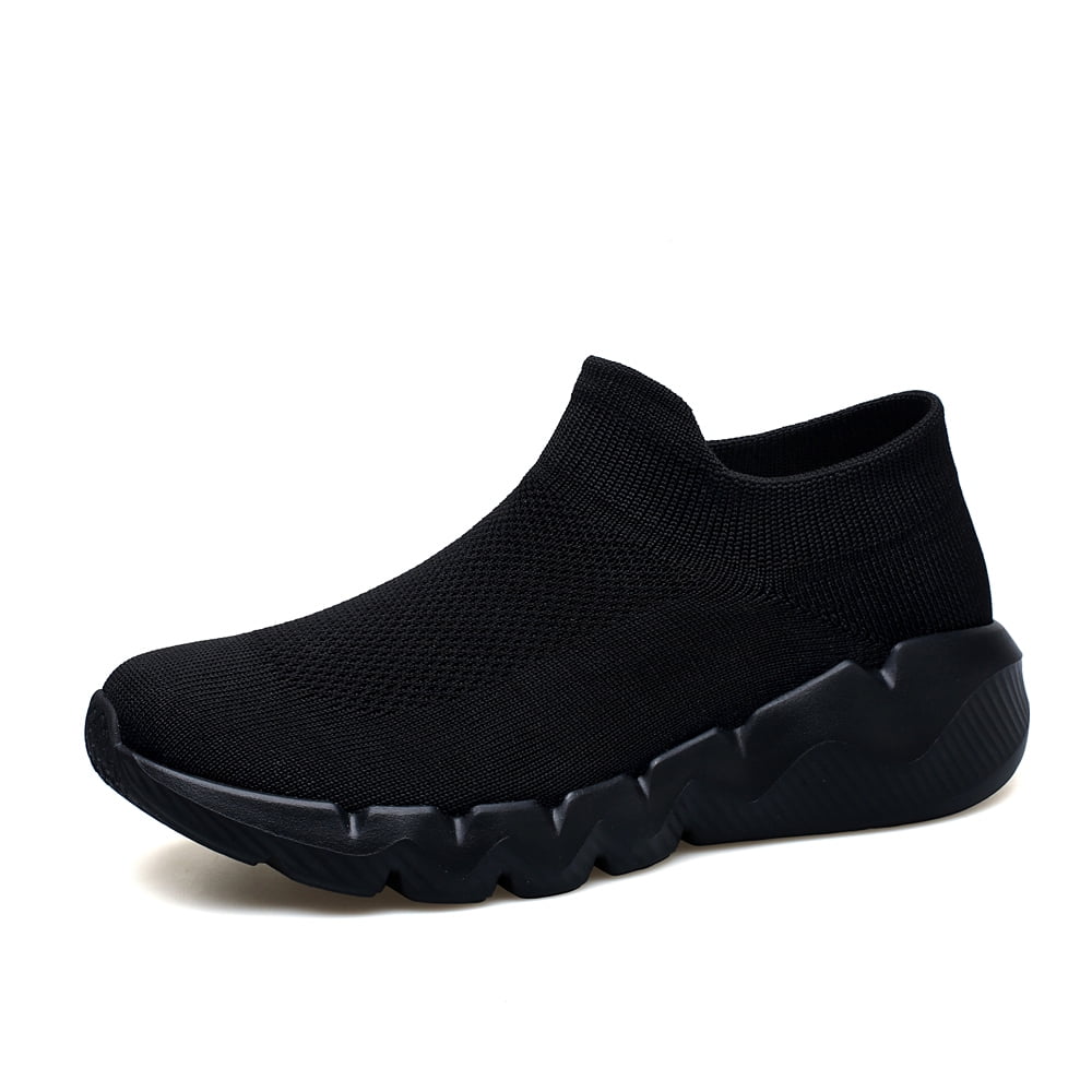 LASUDRAA Men's Shoes Running Casual Breathable Slip on Shoes Walking Lightweight Athletic Sneakers