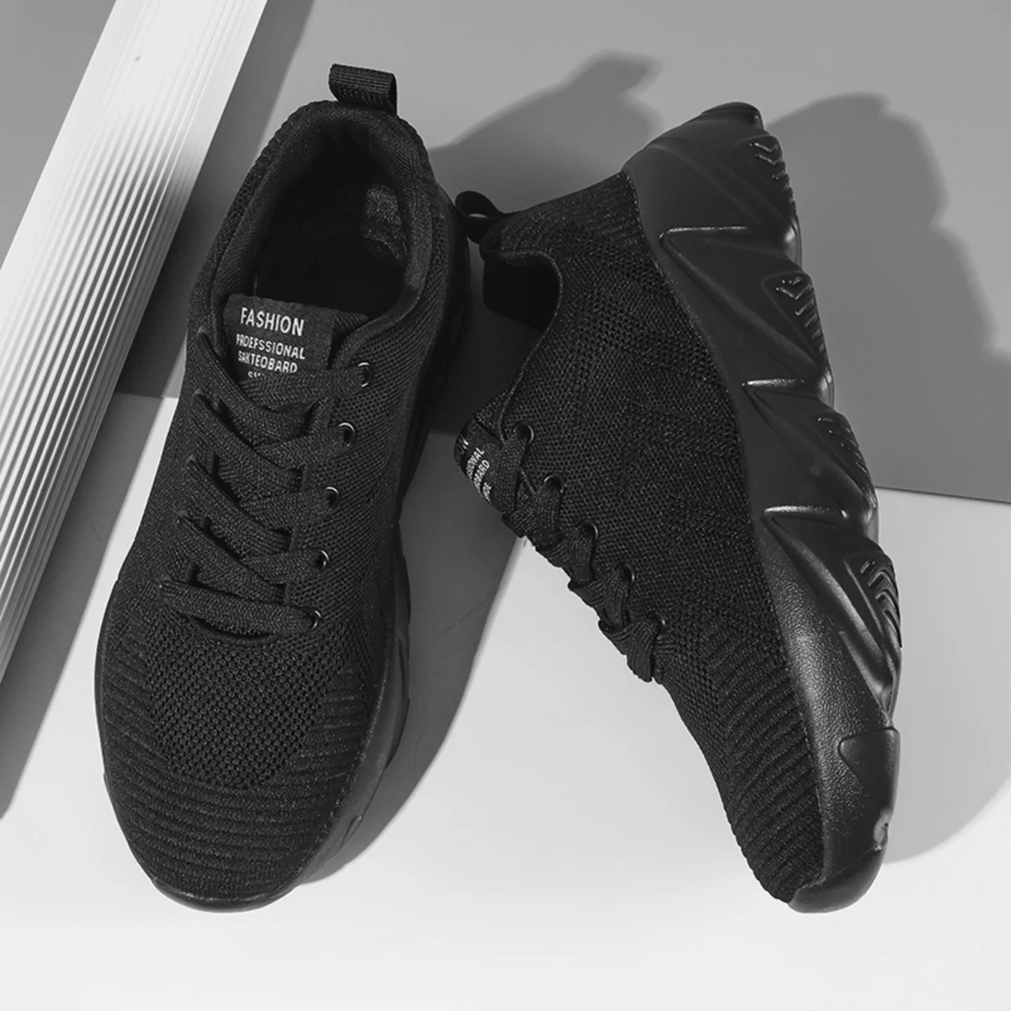 LASUDRAA Men's Shoes Running Casual Breathable Walking Lightweight Athletic Sneakers Outdoor Shoes